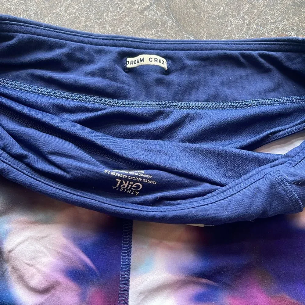 ATHLETA Girl Shorts Sz XXL 16 RECORD BREAKER Pockets 2.0 Athletic Running NICE!
